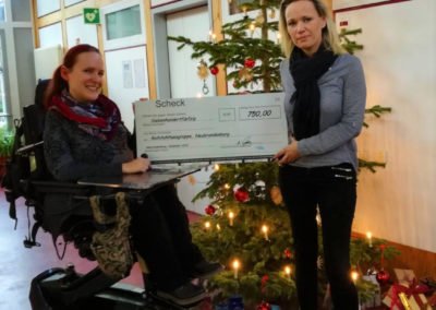 Spende für die Rollstuhltanzgruppe Neubrandenburg