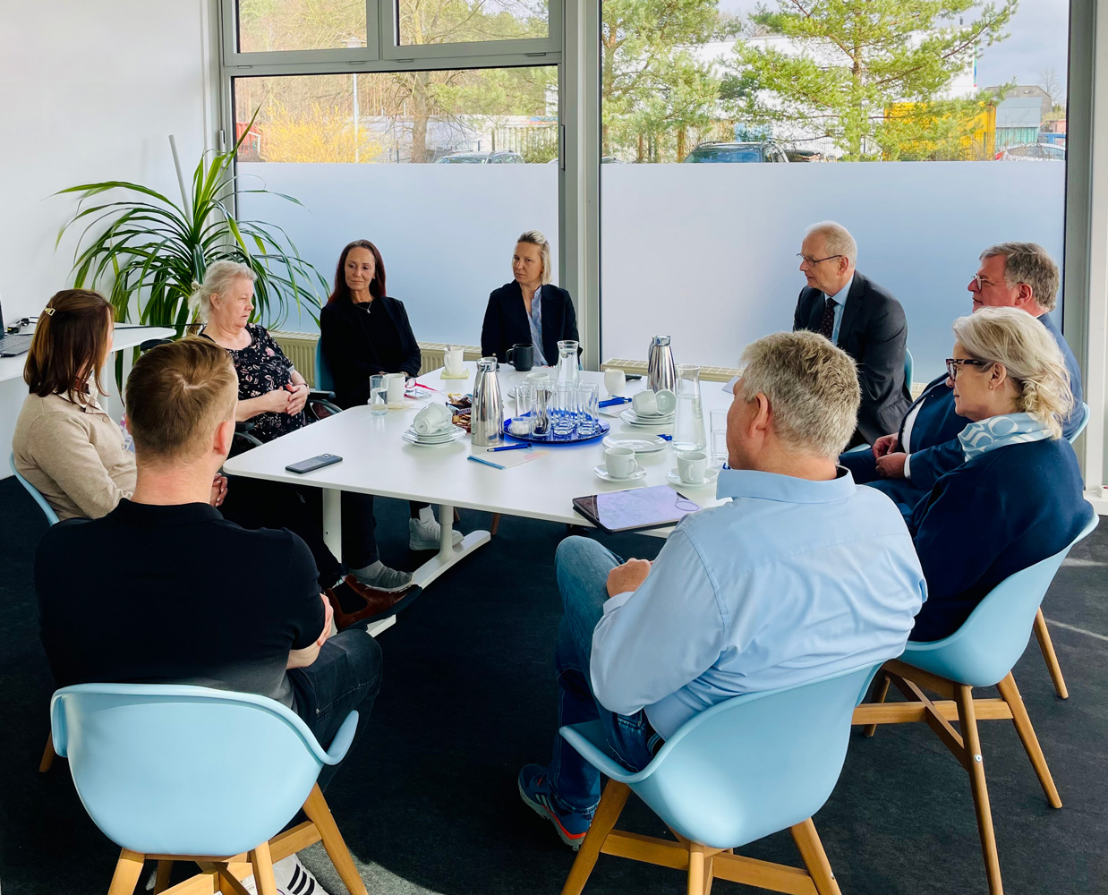 Gesprächsrunde mit Simone Borchert bei provita arndt