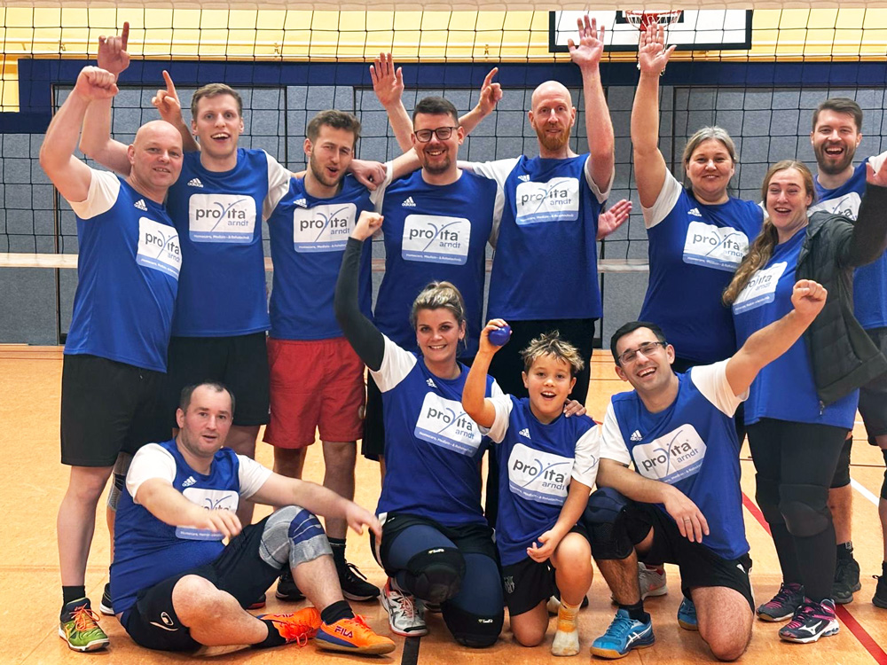provita arndt Mannschaft – Volleyballturnier in Feldberg