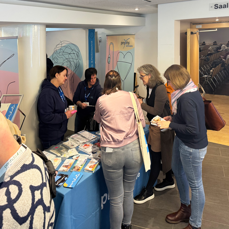 Stand der provita activcare Nordwest bei den Sylter Palliativtagen 2026
