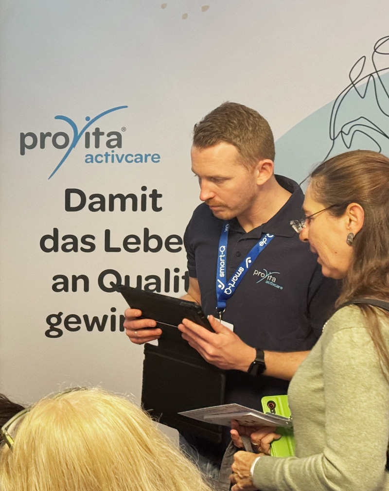 Stand der provita activcare Nordwest bei den Sylter Palliativtagen 2026