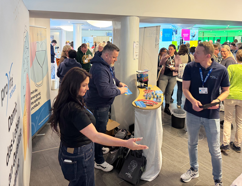 Stand der provita activcare Nordwest bei den Sylter Palliativtagen 2026