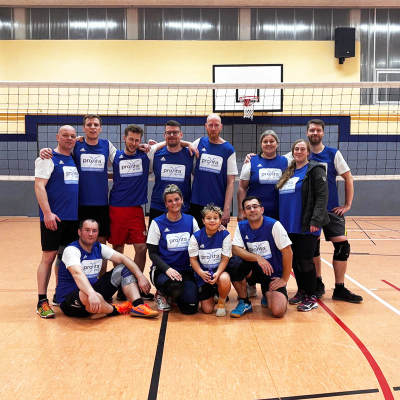 provita arndt Mannschaft – Volleyballturnier in Feldberg